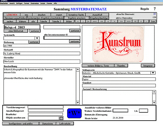 Karteikarte quer FID3.0Prof